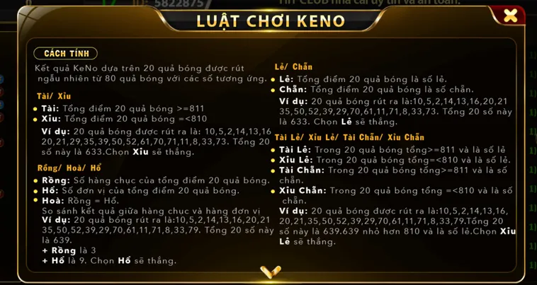 Chinh Phục Đỉnh Cao Game Keno Tại HitClub Sân Chơi Uy Tín Bậc Nhất