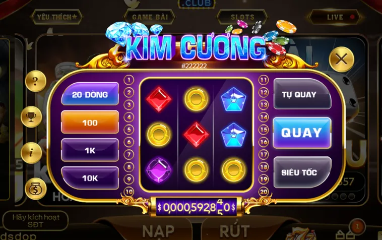 Khám Phá Đỉnh Cao Trò Chơi Minigame Kim Cương Tại HitClub Danh Tiếng