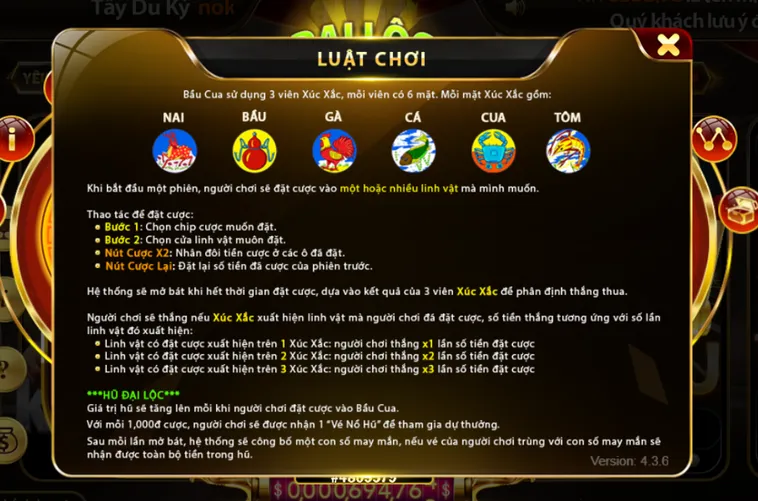 Minigame Bầu Cua Mini Tại HitClub Trải Nghiệm Đỉnh Cao Thắng Lớn Mỗi Ngày