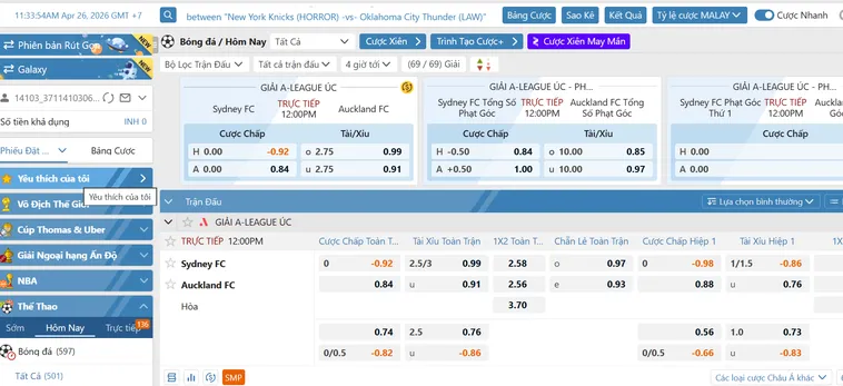 O Thể Thao Tại HitClub Sân Chơi Cá Cược Đẳng Cấp Cho Mọi Game Thủ