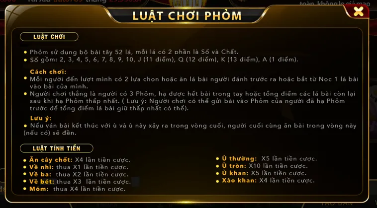 Phỏm Tại HitClub Sân Chơi Bài Tá Lả Đẳng Cấp Nhất Cho Mọi Game Thủ
