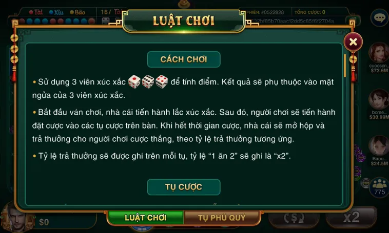 Sức Hút Khó Cưỡng Của Casino Sicbo Đại Phú Quý Tại HitClub Đẳng Cấp