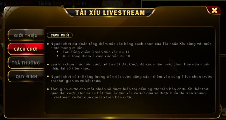 Sảnh Game Tài Xỉu Livestream Tại HitClub Đẳng Cấp Thắng Lớn Mỗi Ngày
