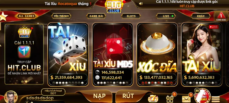 HitClub - Cổng Game Đổi Thưởng Quốc Tế Dành Riêng Cho Bạn